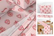 Mystical Heart. Clipart + Pattern, an Object Graphic by Viaireshop (Thumbnail 3 of 4)