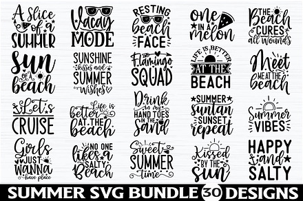 Summer SVG Bundle
