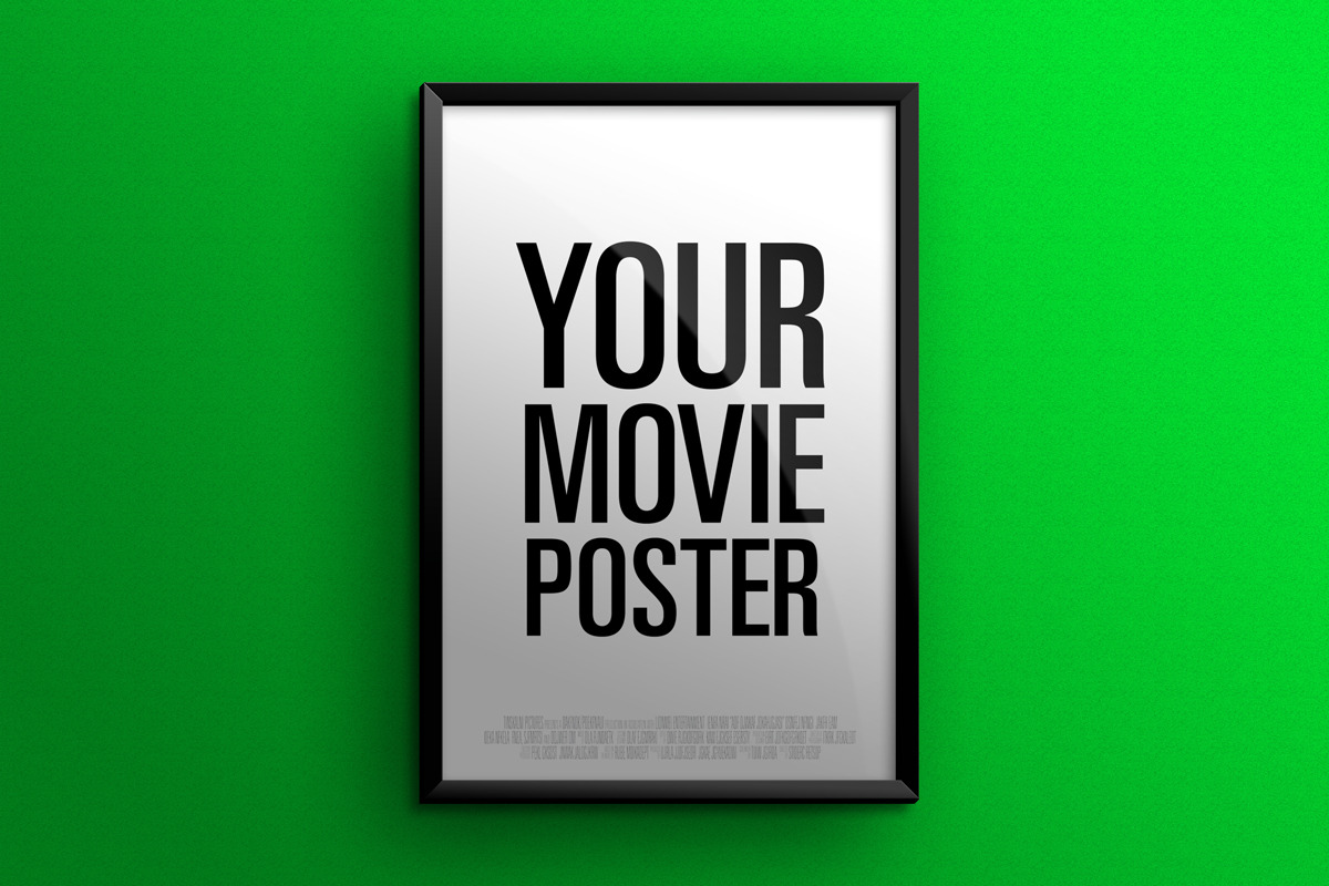 Theatrical Movie Poster - Mockup, a Print Template by xxDeadPixels (Photo 3 of 4)