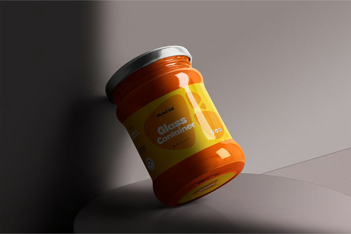 Jar Mockup, a Product Mockup by megostudi0 (Photo 4 of 7)