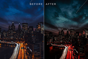 71 City Night Lightroom Presets