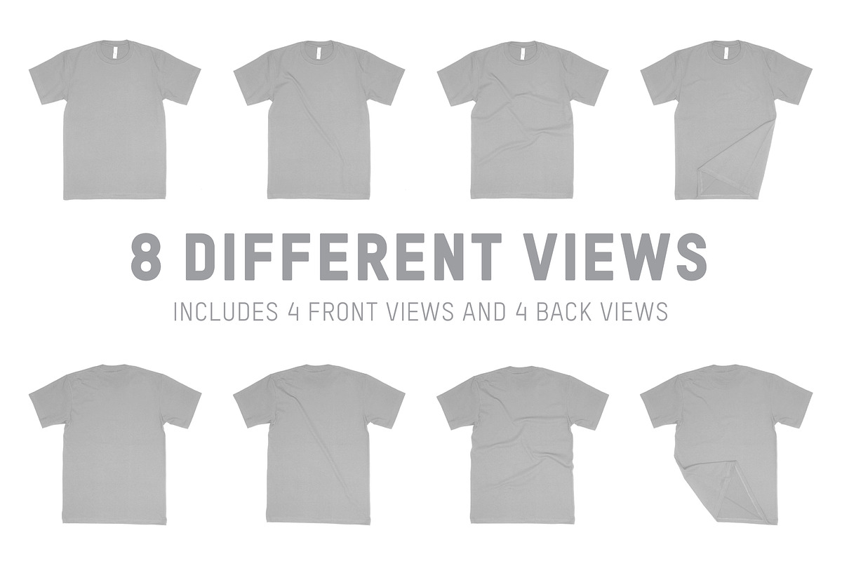 Next Level 1800 Heavyweight T-Shirt, a Shirt Mockup by Pixel Sauce™ (Photo 6 of 7)