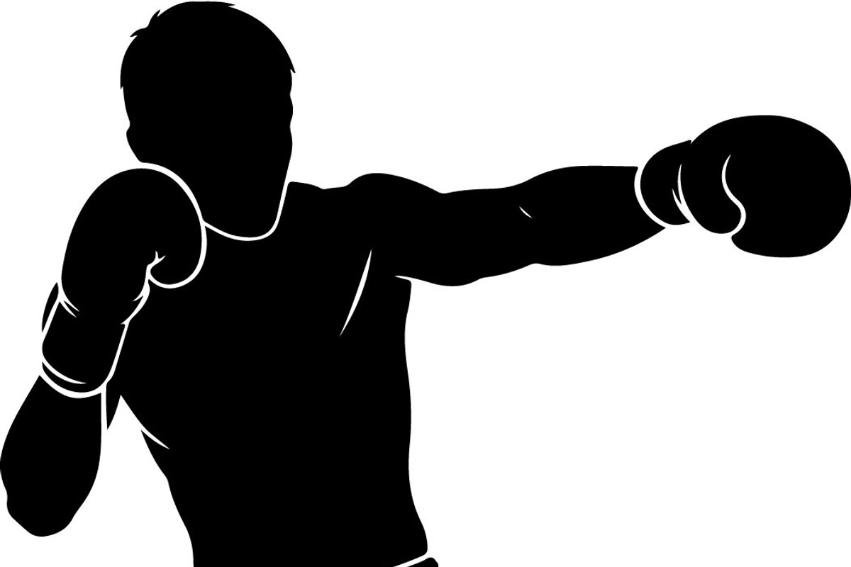 Boxing Fighter Silhouette Bundle, an Illustration by Designs_River (Photo 10 of 31)