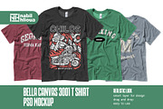 bella canvas 3001 t shirt mockup PSD, a Shirt Mockup by NH graphic (Thumbnail 1 of 3)
