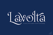 Lavolta - Decorative Font Family, a Serif Font by Intuisi Creative (Thumbnail 1 of 9)
