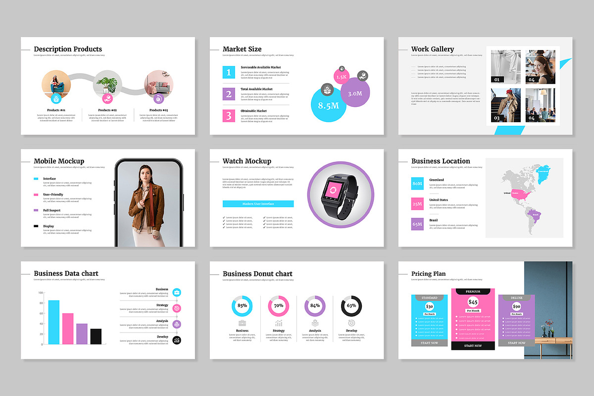 Corporate Business Plan Presentation, a Presentation Template by Mighty-Slide (Photo 4 of 5)