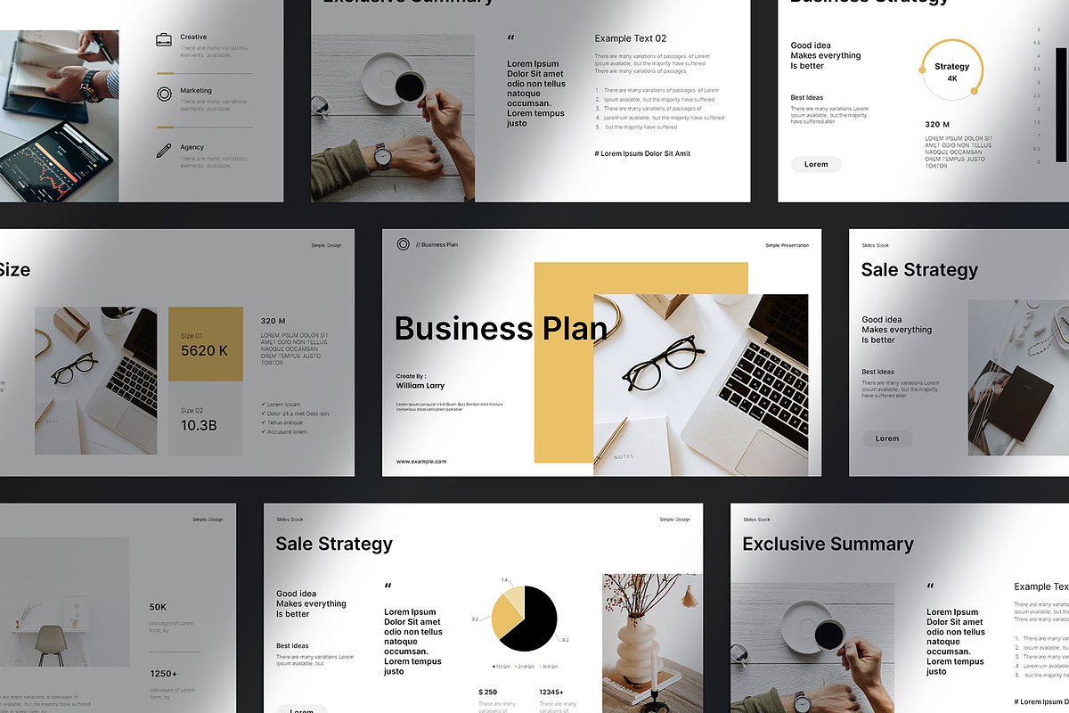 Business Plan Presentation Template preview 6