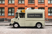Food Truck Vinyl Wrap Mockup, an Advertising Mockup by SUH-NY (Thumbnail 9 of 17)