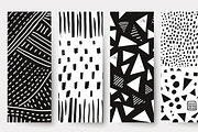 Abstract Silhouette Vector Set, an Illustration by BIPLOB EXPERT (Thumbnail 3 of 9)