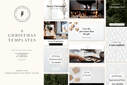 Bright Christmas Social Bundle, a Social Media Template by January Made Design (Thumbnail 1 of 7)