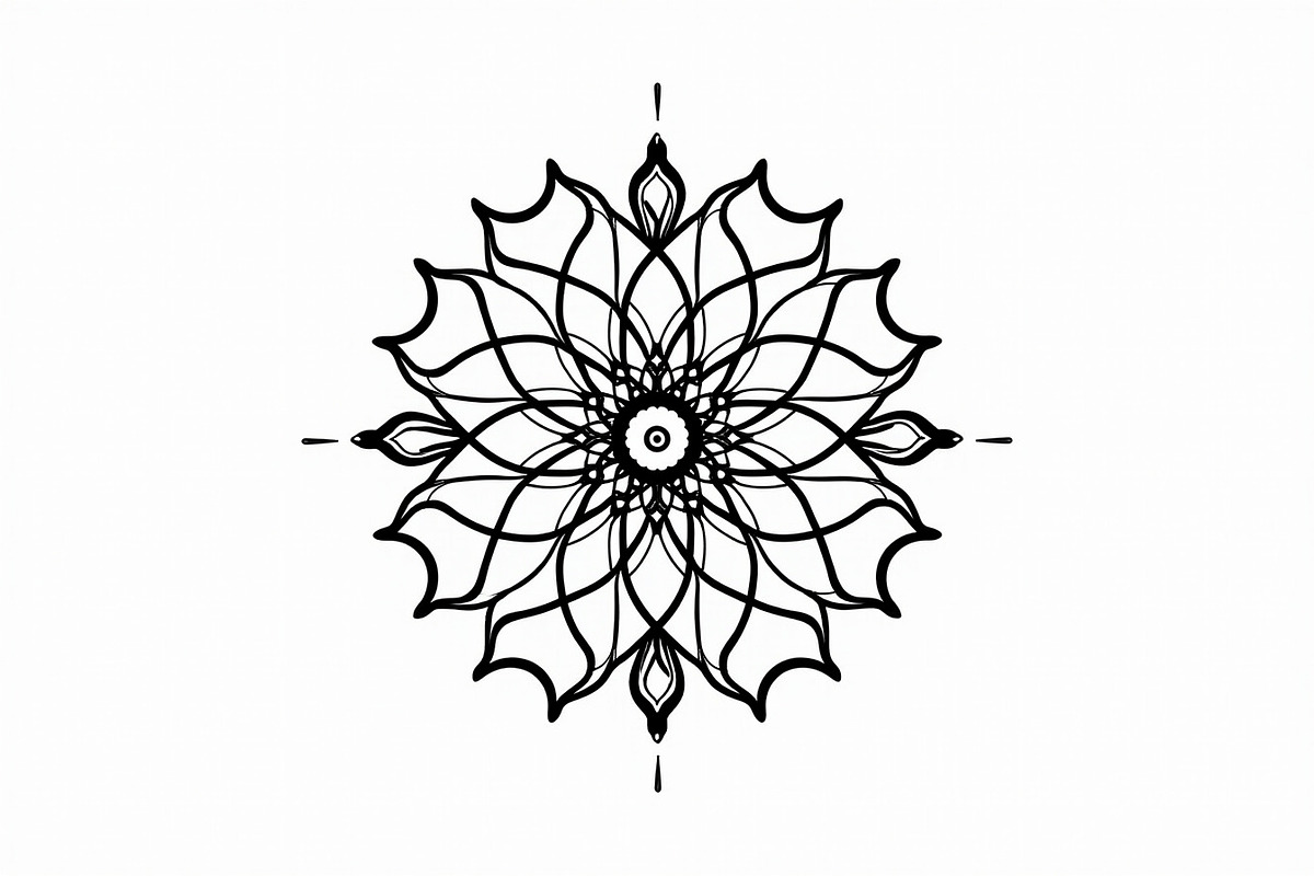 Adult Mandala Coloring Book, an Illustration by Amazin_art (Photo 11 of 11)