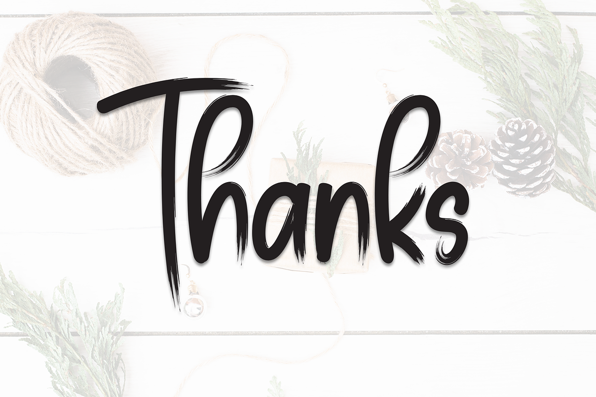 Vintage Christmas | Script Font, a Script Font by Scratchones (Photo 8 of 8)