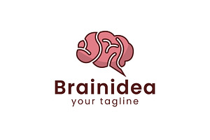 Brain logo vector icon illustration, a Branding & Logo Template by Dyn Studio