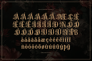 Mozathia | Decorative Display Font, a Blackletter Font by Denustudios (Thumbnail 11 of 12)