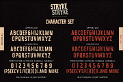 STRYKE - Modern Display Typeface, a Font by Gassstype (Thumbnail 6 of 8)