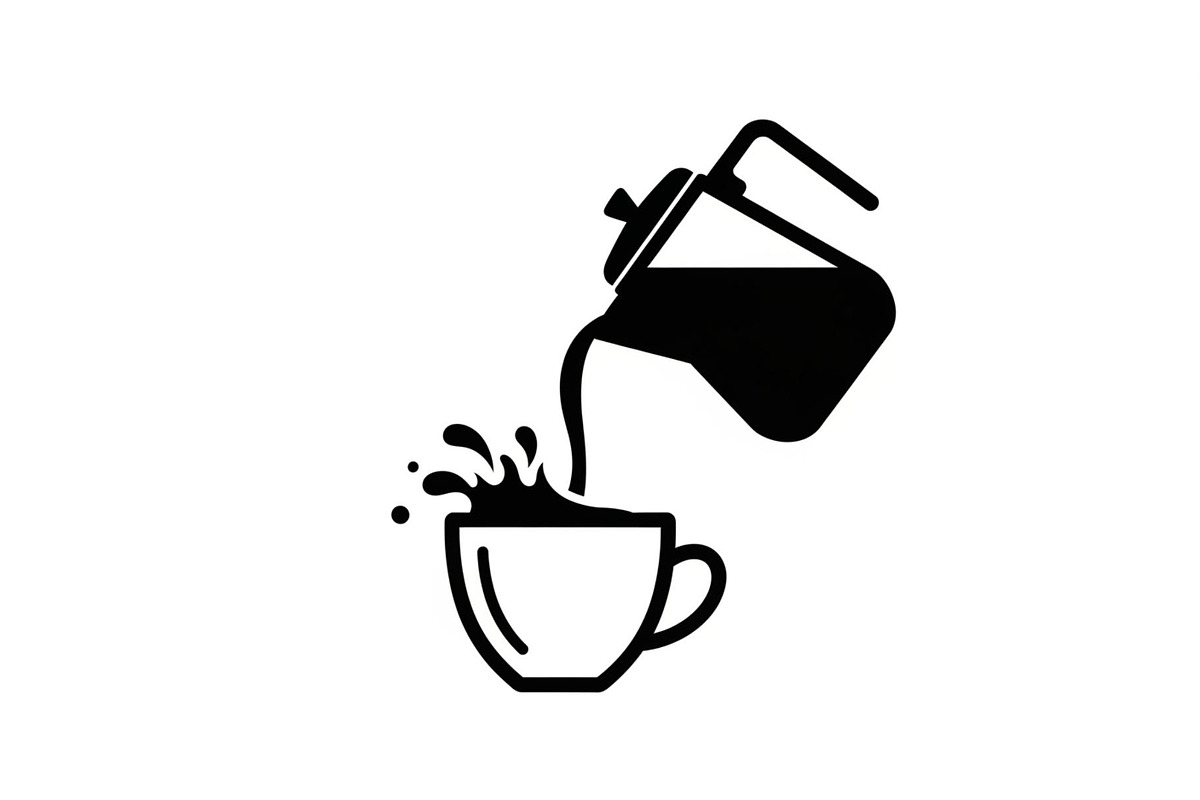 Pour Over Coffee Cup Silhouette Bund, an Illustration by Designs_River (Photo 20 of 31)