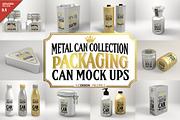 Vol3. Metal Can Mockup Collection, a Pens & Pencil Mockup by INCDesign (Thumbnail 1 of 23)