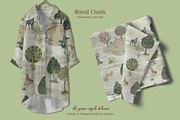 Royal Oasis Prints & Patterns, a Pattern Graphic by GND ART STUDIO (Thumbnail 5 of 8)