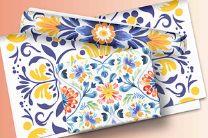 Colorful Mexican Talavera Patterns