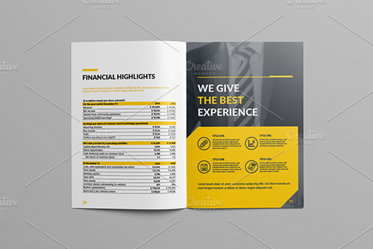 Project Annual Report, a Brochure Template by Birka Studio (Photo 16 of 19)