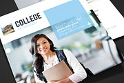 College - School Trifold Brochure, a Brochure Template by pixart_pm (Thumbnail 1 of 3)