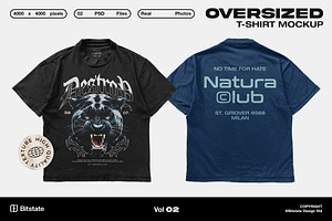 Oversized T-Shirt Mockup