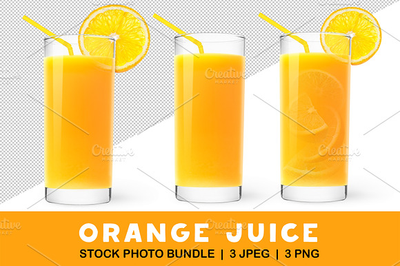 Orange Juice Glasses