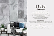 Zeria watercolor abstract wall mural, a Wallpaper Graphic by Timofi Art (Thumbnail 16 of 19)