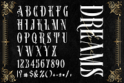 Crystal Orchid Display Blackletter, a Blackletter Font by dansdesign (Thumbnail 4 of 6)