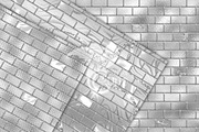 Silver Brick Walls Digital Paper, a Texture Graphic by Digital Curio (Thumbnail 7 of 7)