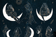 Space Goddesses. The birth of energy, an Illustration by Chikovnaya (Thumbnail 12 of 15)