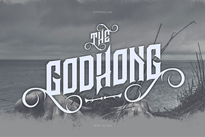 Godhong Decorative Font