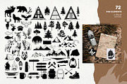 Wilderness & Camping graphic set, an Object Graphic by VerAna (Thumbnail 6 of 24)