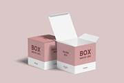 Square Box Mockups | Packaging, a Packaging Mockup by Compositing Studio (Thumbnail 16 of 20)