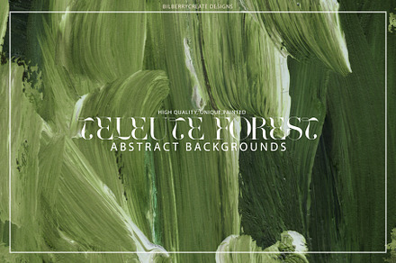 Teleute forest abstract background, a Texture Graphic by BilberryCreates