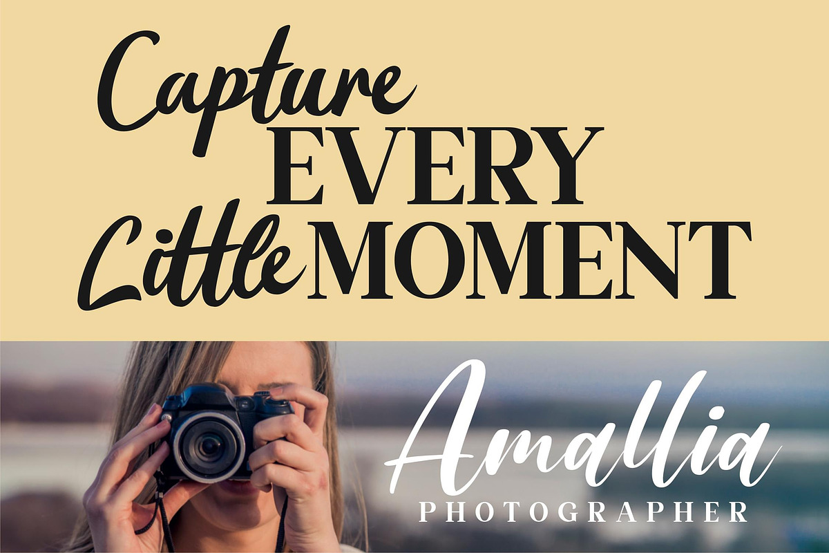 Flourissha Script LS, a Script Font by GranzCreative (Photo 2 of 20)