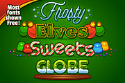 Christmas Graphic Styles & Logo Kit, a Layer Style Add-On by Vectricity Designs (Thumbnail 4 of 6)