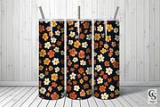 Fall Dark Ditsy Florals Pattern, a Pattern Graphic by Creative Store (Thumbnail 5 of 5)