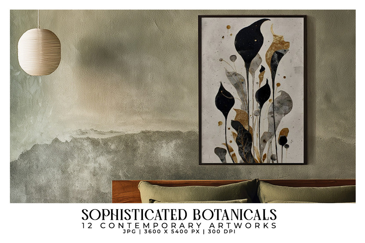 Sophisticated Botanicals, a Decorative Illustration by Digital Art Creations (Photo 7 of 7)