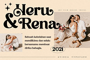 Avigea Modern Serif Font Display, a Script Font by Storytype Studio (Thumbnail 5 of 10)