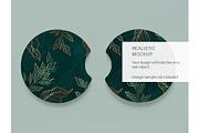 Car Coaster Mockup, a Cups & Container Mockup by MockupsBox (Thumbnail 3 of 5)