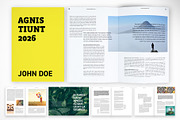 Bold Modern Magazine Template, a Templates & Theme by McLittle Stock (Thumbnail 1 of 5)