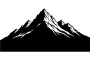 Mountain Range Silhouette, an Object Graphic by Designer_Momina (Thumbnail 9 of 20)