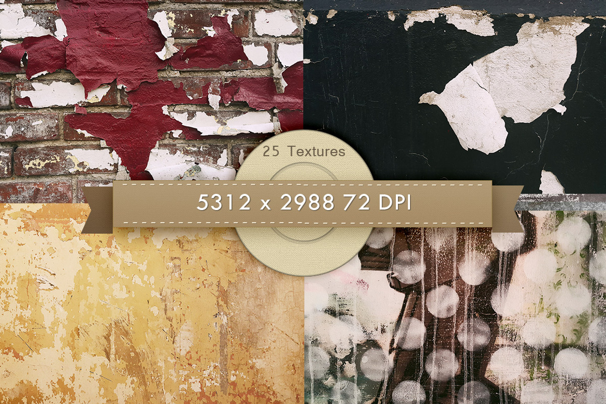 Urban Grunge V.05 Textures, a Texture Graphic by Posh Papers & Patterns (Photo 4 of 5)