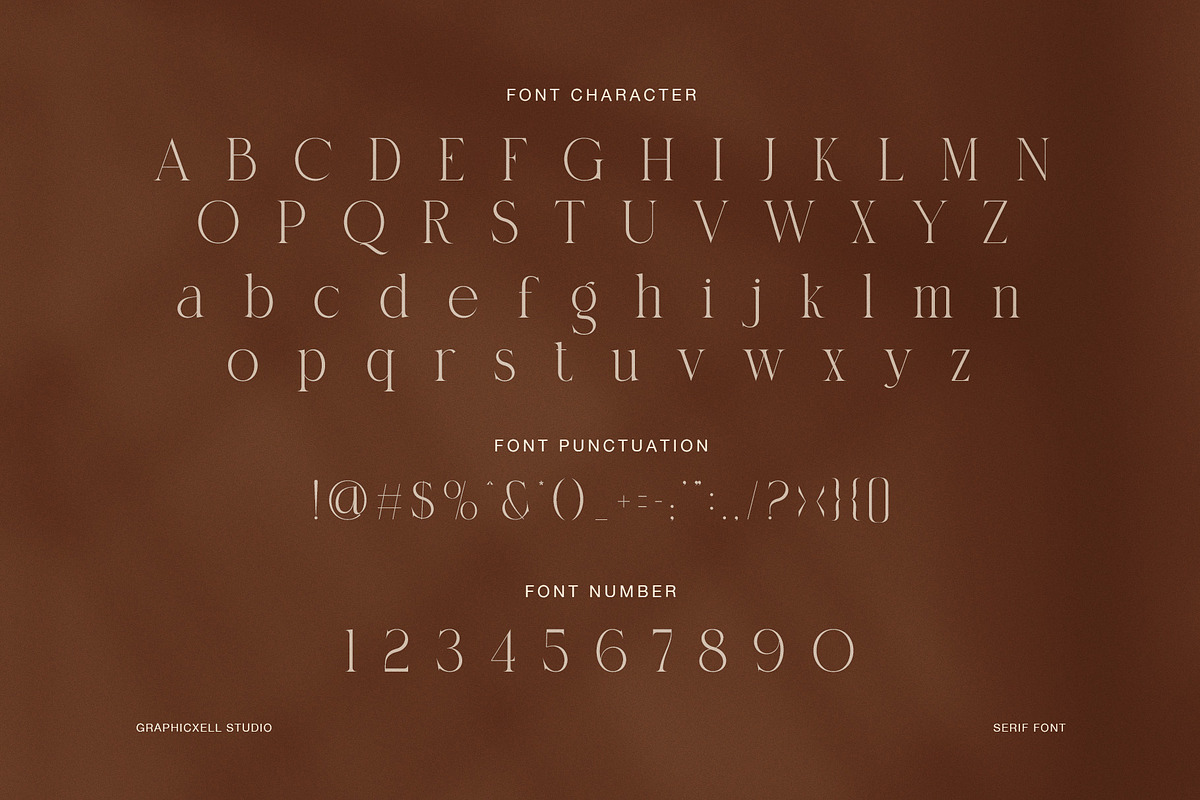 Thirand Elegant Serif Font, a Serif Font by Graphicxell (Photo 7 of 16)