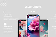 Animated phone Wallpaper, a Wallpaper Graphic by sibel dayı (Thumbnail 5 of 13)