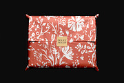 Gift Wrap Package Mockup, a Packaging Mockup by Design Squad (Thumbnail 1 of 4)