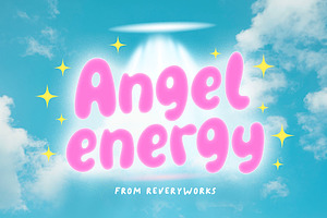 Angel Energy Font