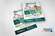 Bicycle Rentals Flyer, a Flyer Template by PSDPixel (Thumbnail 4 of 5)