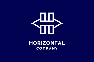 H For Horizontal Logo